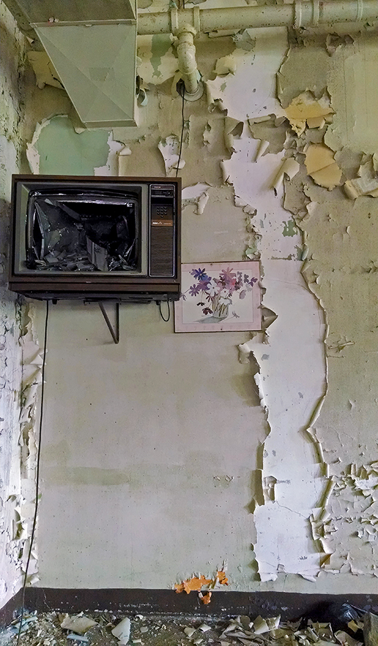 Inside the girls' dormatory