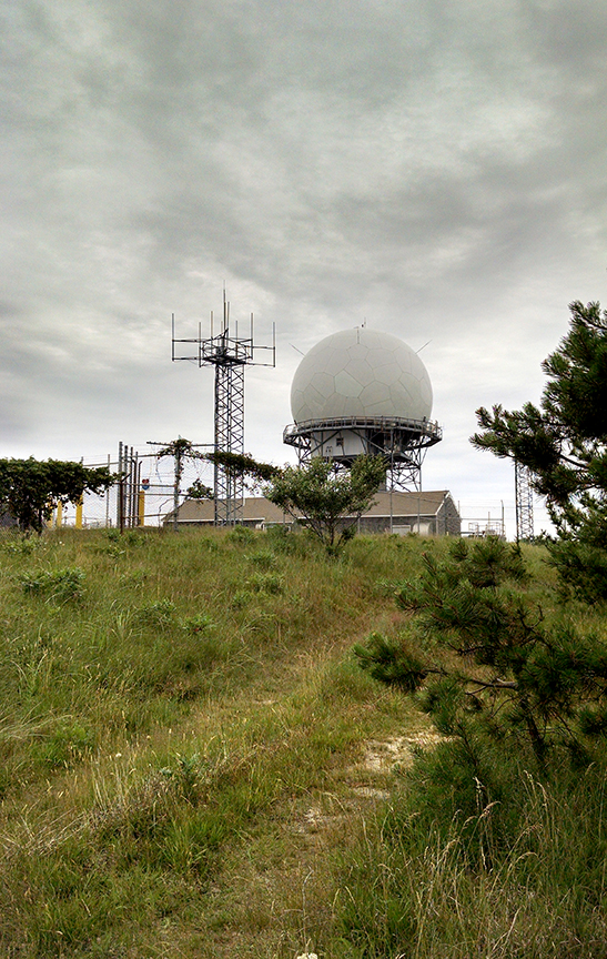 Radar station (aka spy tower) still in use by the FAA today. Wave to Big Brother everyone!